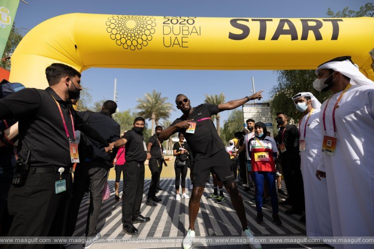 దుబాయ్ ఎక్స్‌పో 2020లో ప్రపంచపు ప్రఖ్యాత రన్నర్ \'ఉసేన్ బోల్ట్‌\'